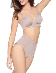 Seamless softcup bra